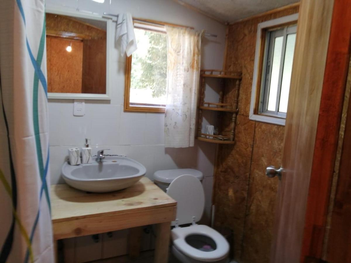 Cabana May Pao, Para 3 En Melipeuco Cerca Del Parque Nacional Conguillio Eksteriør bilde