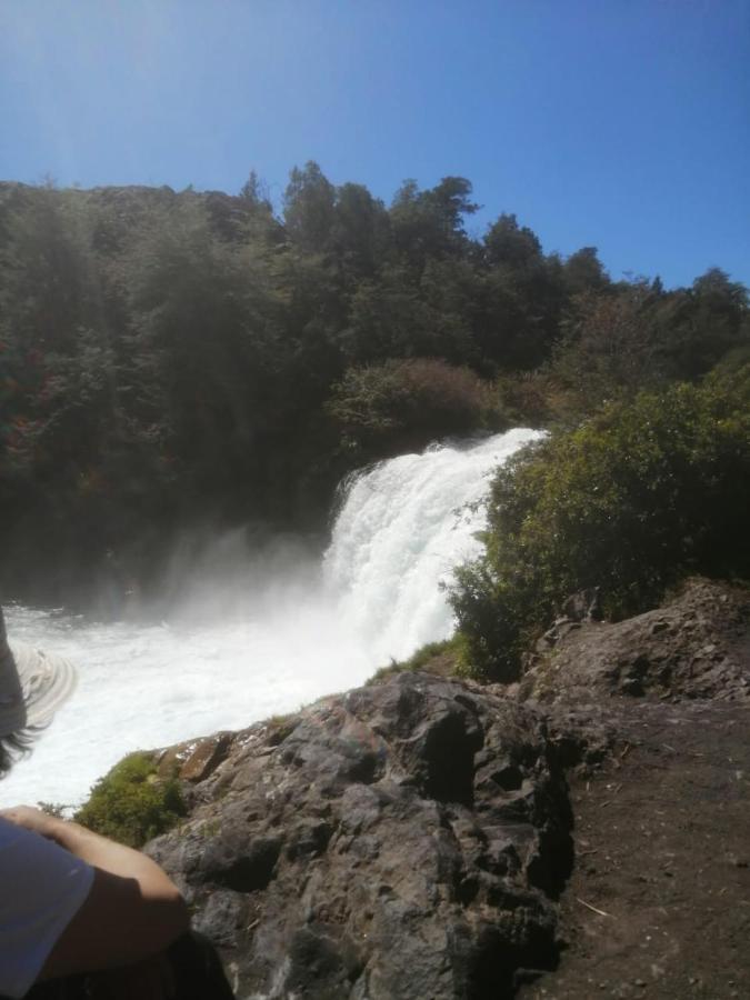 Cabana May Pao, Para 3 En Melipeuco Cerca Del Parque Nacional Conguillio Eksteriør bilde